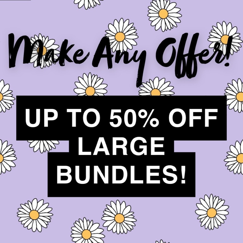 HUGE DISCOUNTS ON BUNDLES!